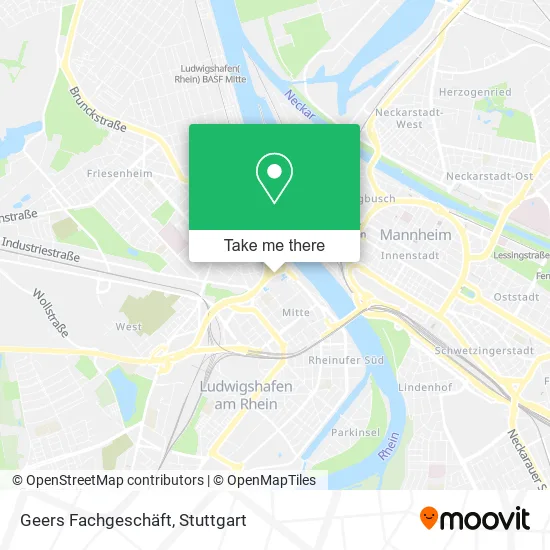 Карта Geers Fachgeschäft