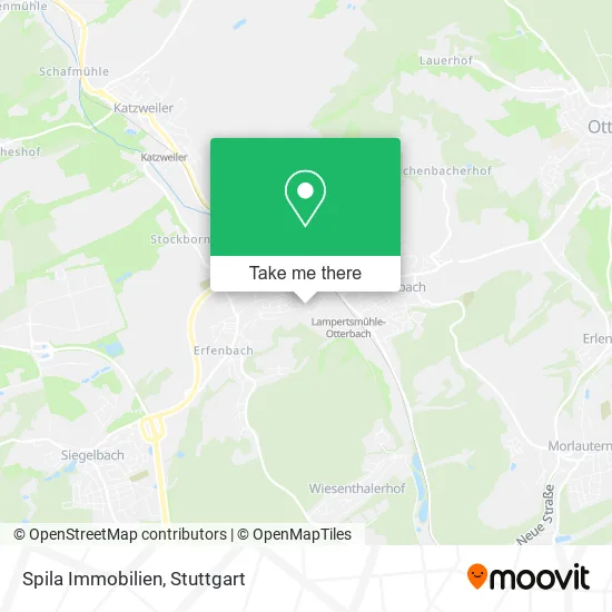 Карта Spila Immobilien