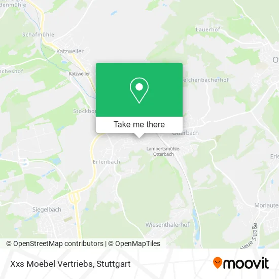 Xxs Moebel Vertriebs map