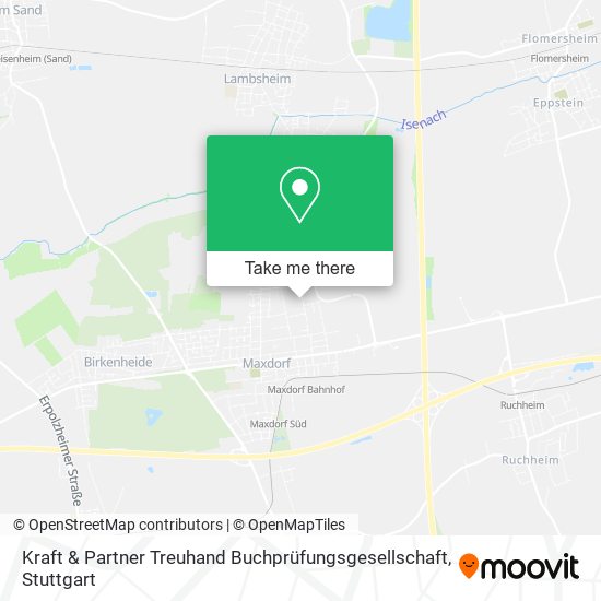 Kraft & Partner Treuhand Buchprüfungsgesellschaft map