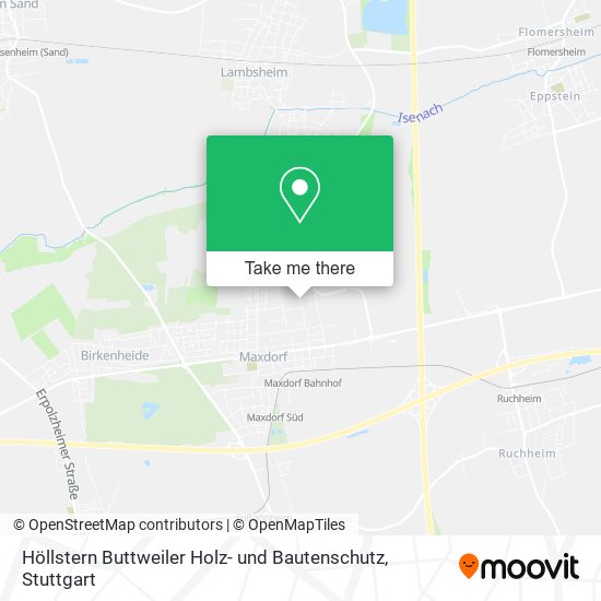 Höllstern Buttweiler Holz- und Bautenschutz map