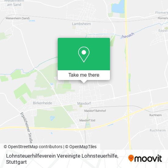 Lohnsteuerhilfeverein Vereinigte Lohnsteuerhilfe map