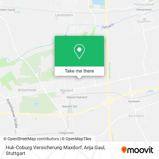 Huk-Coburg Versicherung Maxdorf, Anja Gaul map