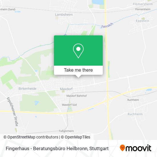 Fingerhaus - Beratungsbüro Heilbronn map