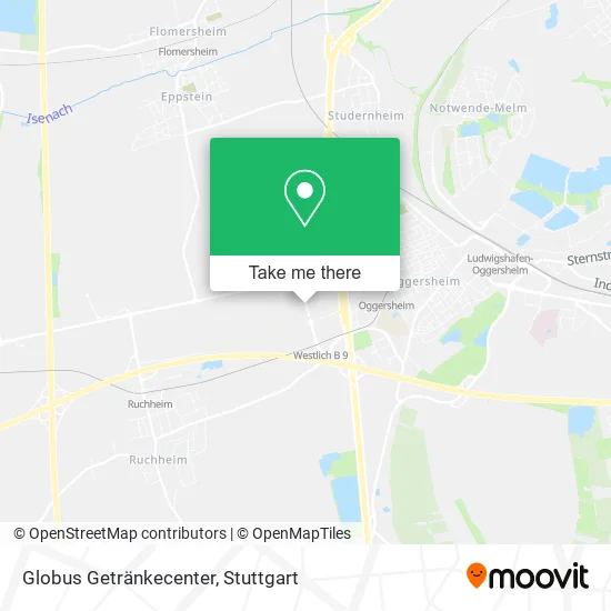 Карта Globus Getränkecenter