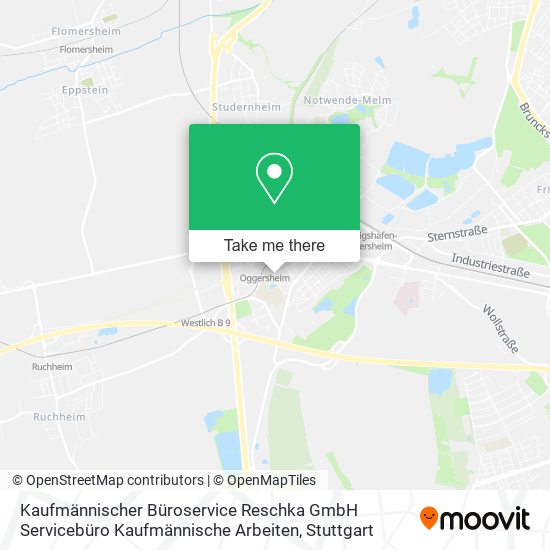 Kaufmännischer Büroservice Reschka GmbH Servicebüro Kaufmännische Arbeiten map
