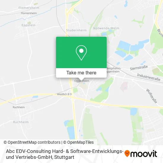 Карта Abc EDV-Consulting Hard- & Software-Entwicklungs- und Vertriebs-GmbH