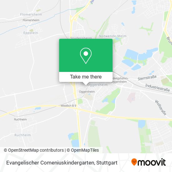 Evangelischer Comeniuskindergarten map