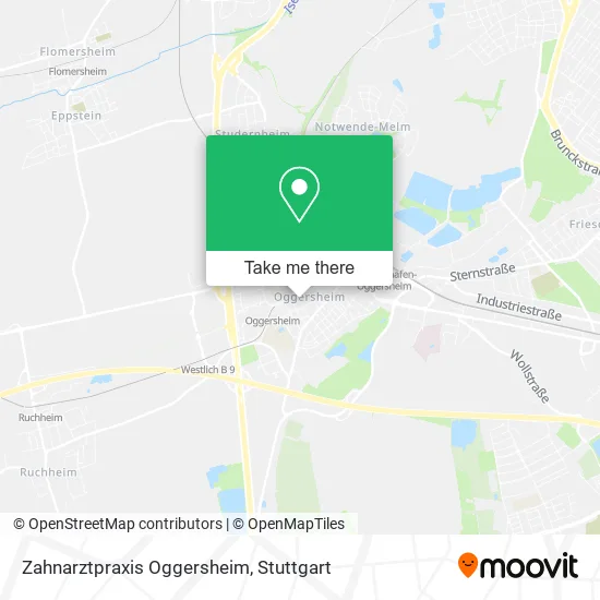 Карта Zahnarztpraxis Oggersheim
