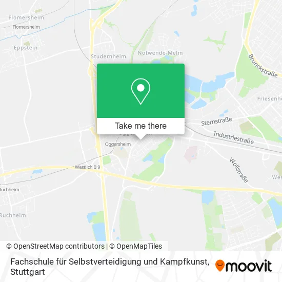 Карта Fachschule für Selbstverteidigung und Kampfkunst