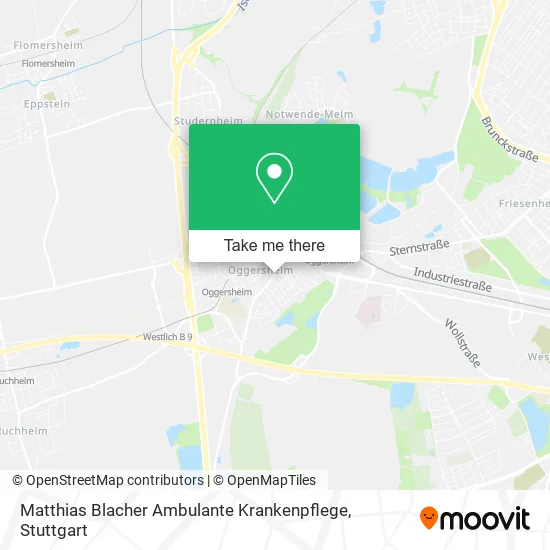 Карта Matthias Blacher Ambulante Krankenpflege