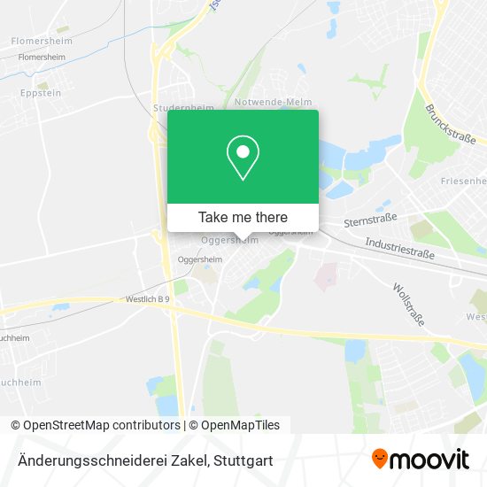 Änderungsschneiderei Zakel map