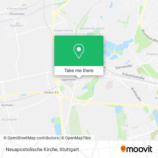 Neuapostolische Kirche map