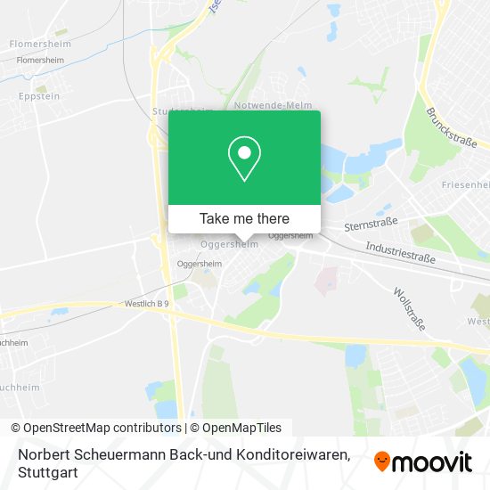 Norbert Scheuermann Back-und Konditoreiwaren map