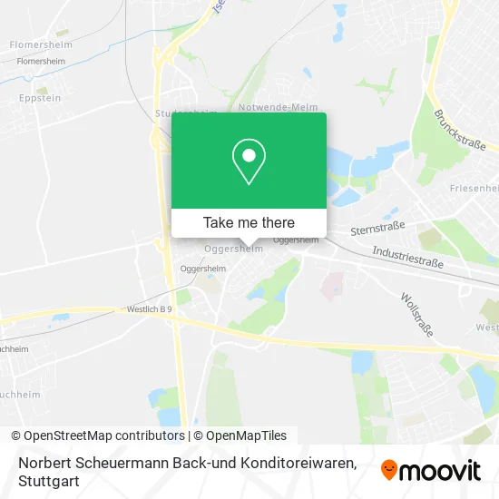 Карта Norbert Scheuermann Back-und Konditoreiwaren