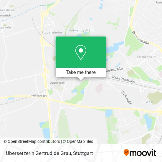 Карта Übersetzerin Gertrud de Grau