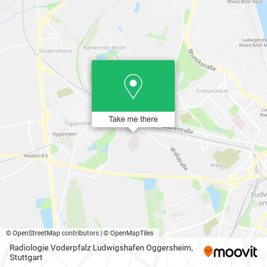 Radiologie Voderpfalz Ludwigshafen Oggersheim map
