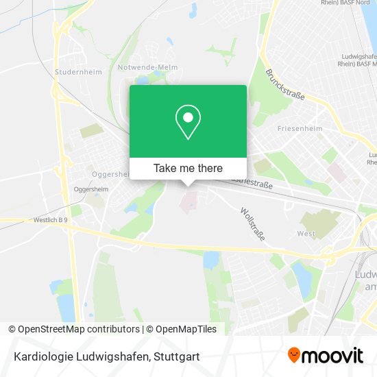 Kardiologie Ludwigshafen map