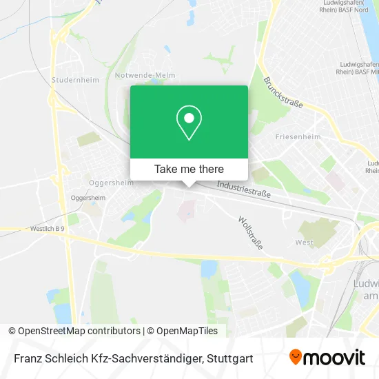 Карта Franz Schleich Kfz-Sachverständiger