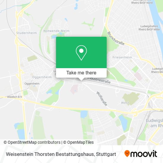 Карта Weisenstein Thorsten Bestattungshaus
