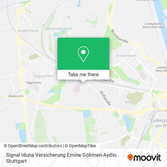 Карта Signal Iduna Versicherung Emine Gökmen-Aydin