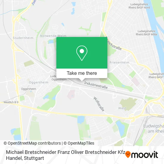 Карта Michael Bretschneider Franz Oliver Bretschneider Kfz Handel