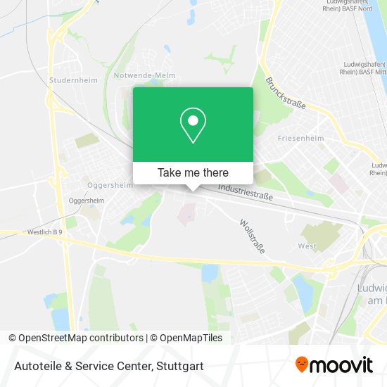 Карта Autoteile & Service Center