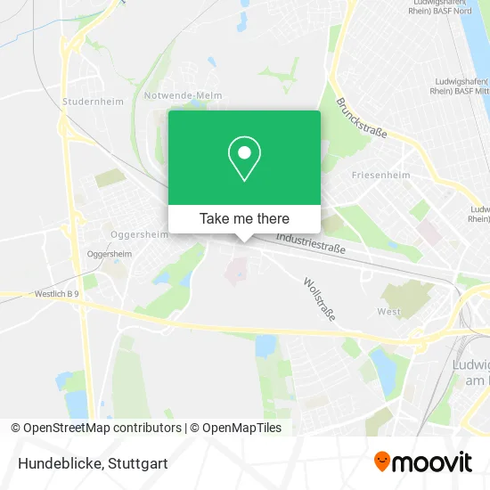 Карта Hundeblicke
