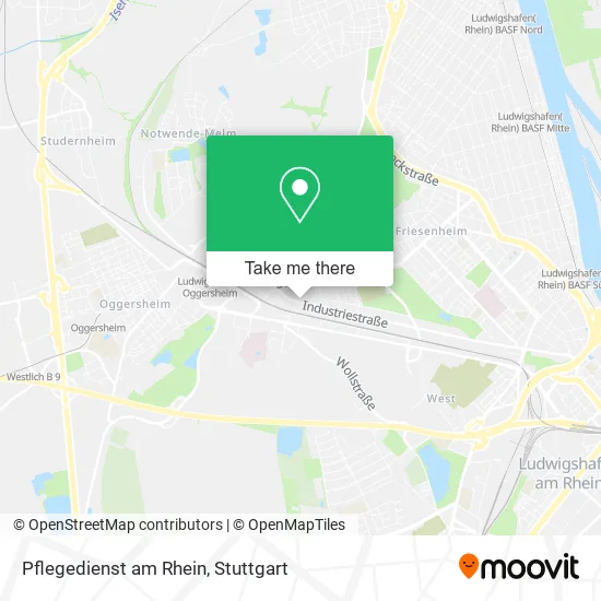 Карта Pflegedienst am Rhein