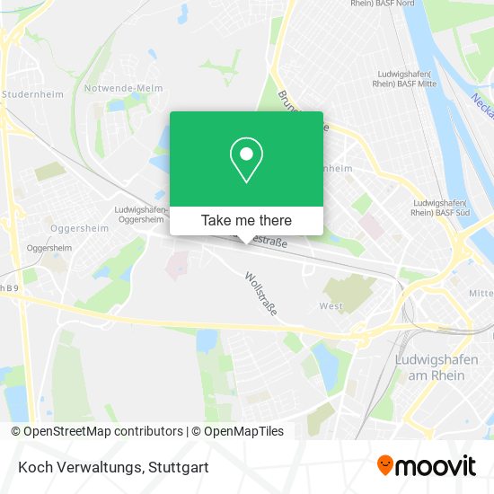 Koch Verwaltungs map