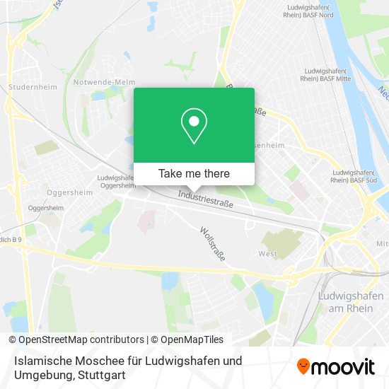 Islamische Moschee für Ludwigshafen und Umgebung map