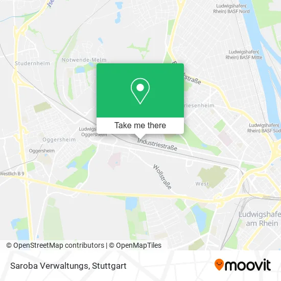 Карта Saroba Verwaltungs