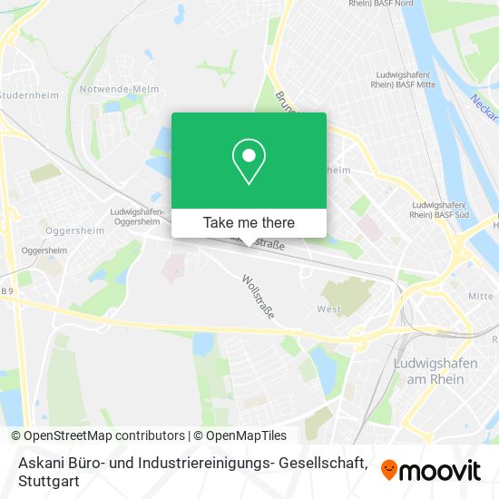 Askani Büro- und Industriereinigungs- Gesellschaft map