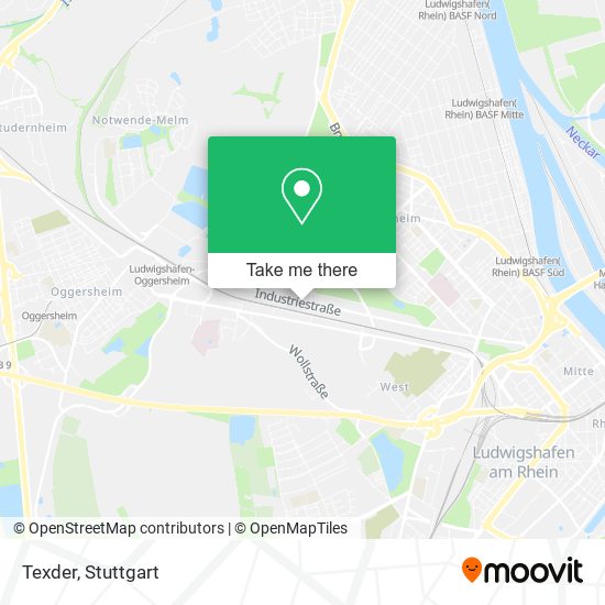 Texder map