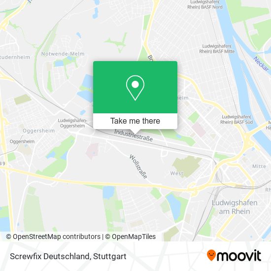 Screwfix Deutschland map