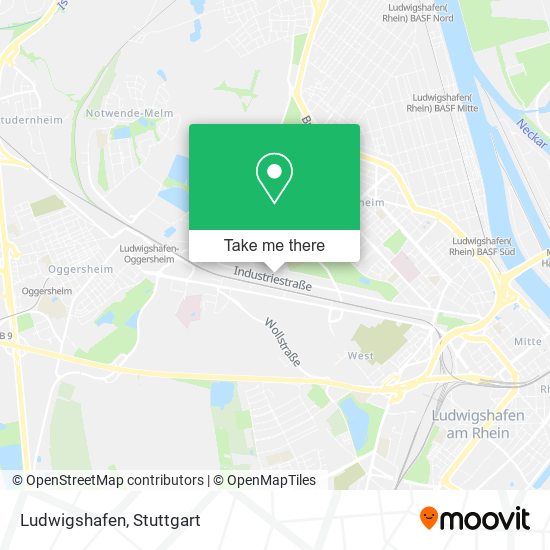 Ludwigshafen map