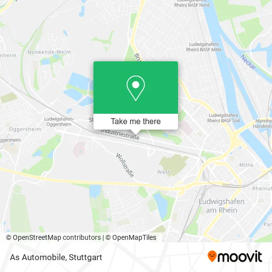 As Automobile map