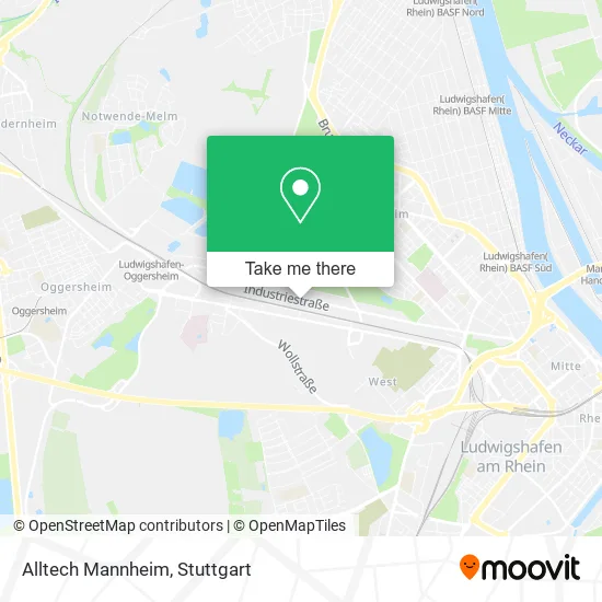 Карта Alltech Mannheim