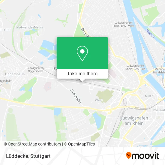 Карта Lüddecke