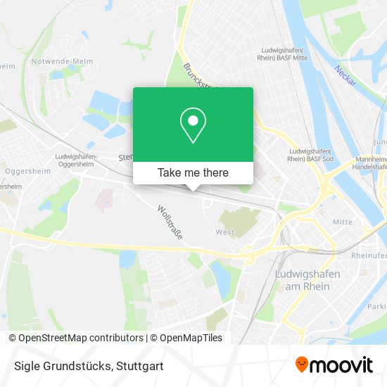 Sigle Grundstücks map