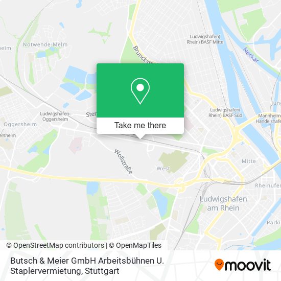 Butsch & Meier GmbH Arbeitsbühnen U. Staplervermietung map
