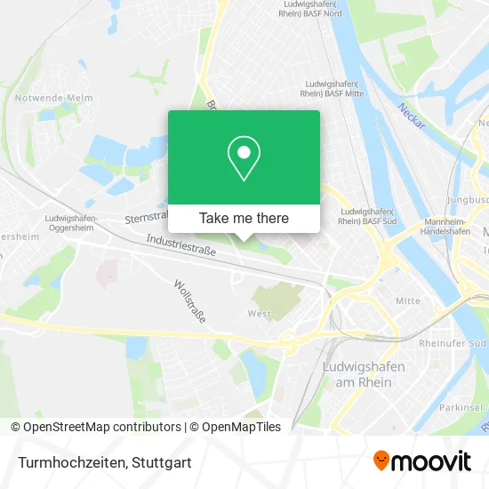 Карта Turmhochzeiten
