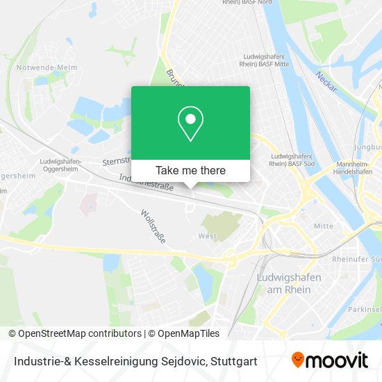 Industrie-& Kesselreinigung Sejdovic map