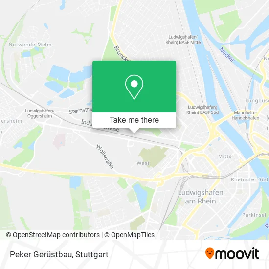 Карта Peker Gerüstbau