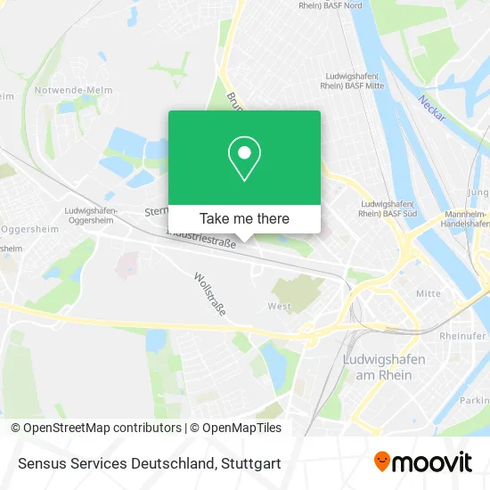 Карта Sensus Services Deutschland