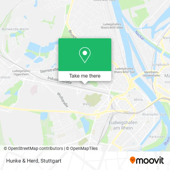 Карта Hunke & Herd