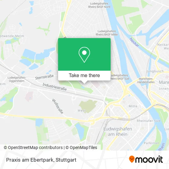 Карта Praxis am Ebertpark