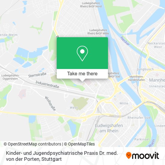 Kinder- und Jugendpsychiatrische Praxis Dr. med. von der Porten map