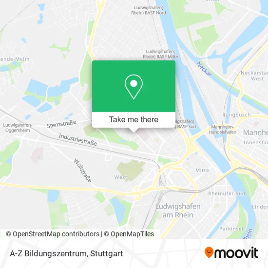 Карта A-Z Bildungszentrum