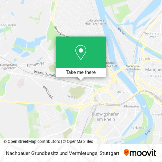 Карта Nachbauer Grundbesitz und Vermietungs